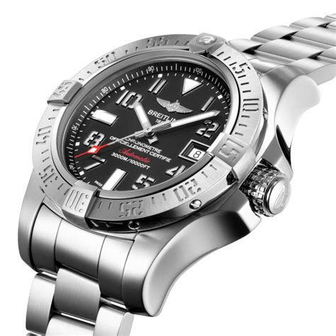 breitling avenger 2 seawolf gewicht|breitling avenger seawolf blacksteel.